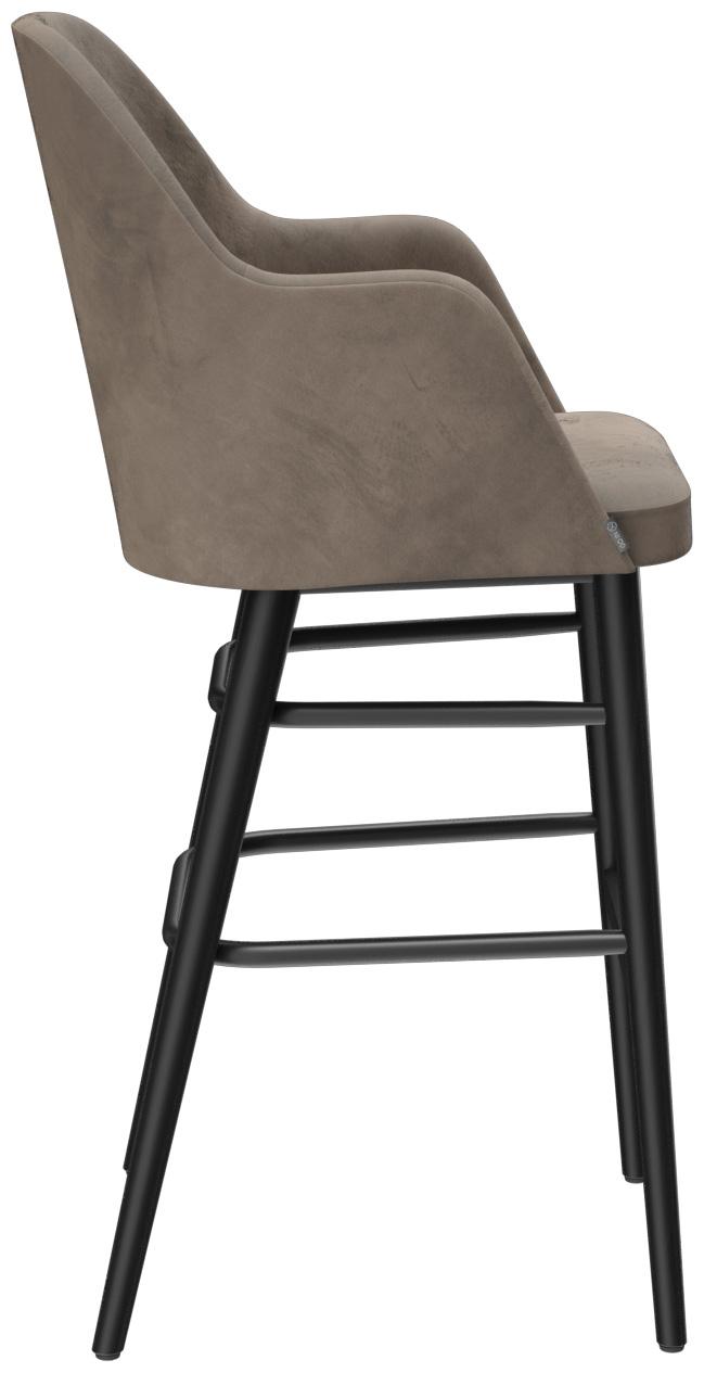 Abbildung Barhocker Hada Seitenansicht