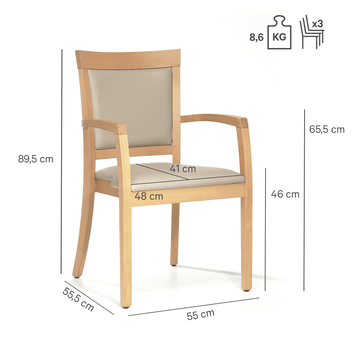 Abbildung Fauteuil Mily