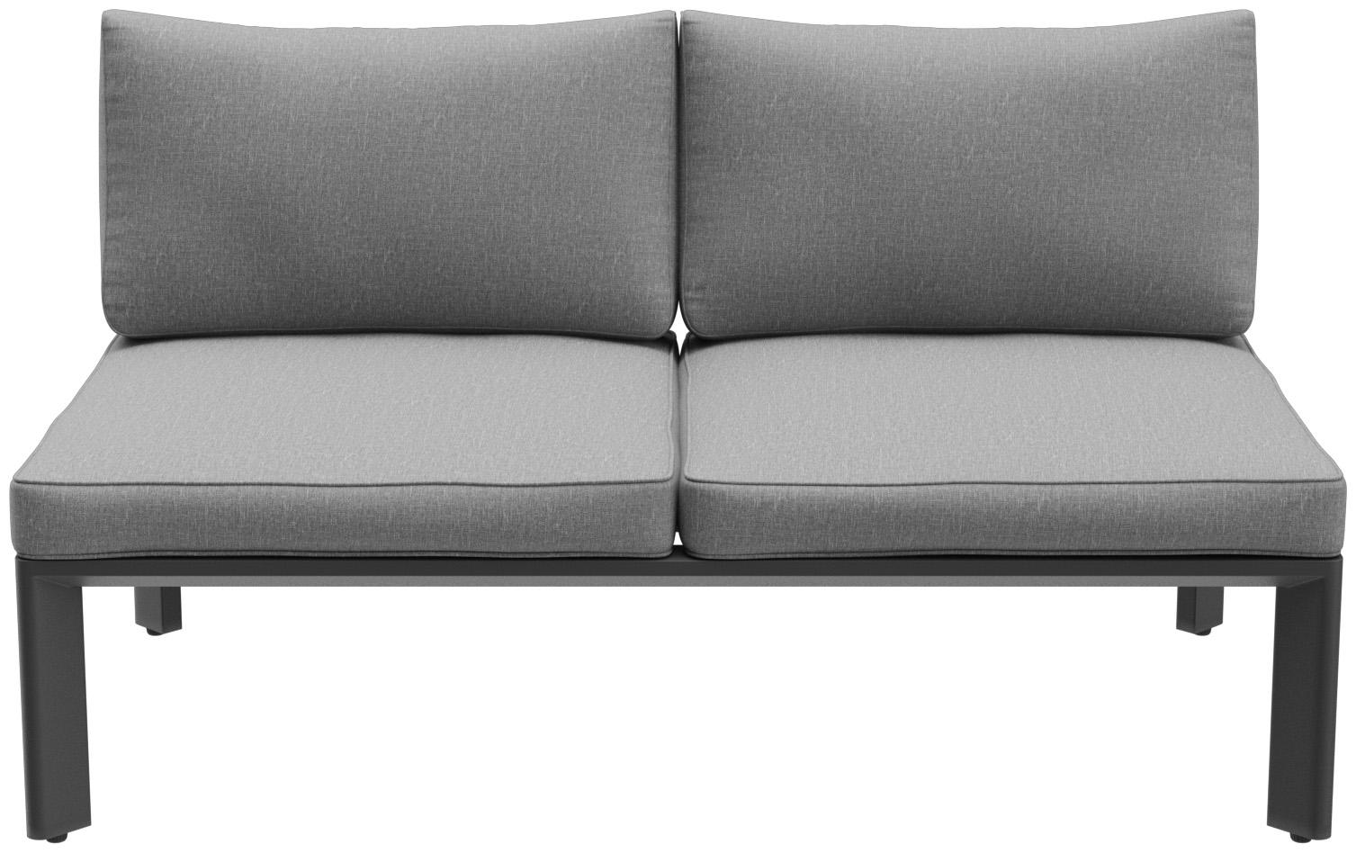 Abbildung 2-Sitzer-Element Lorcan Vorderansicht