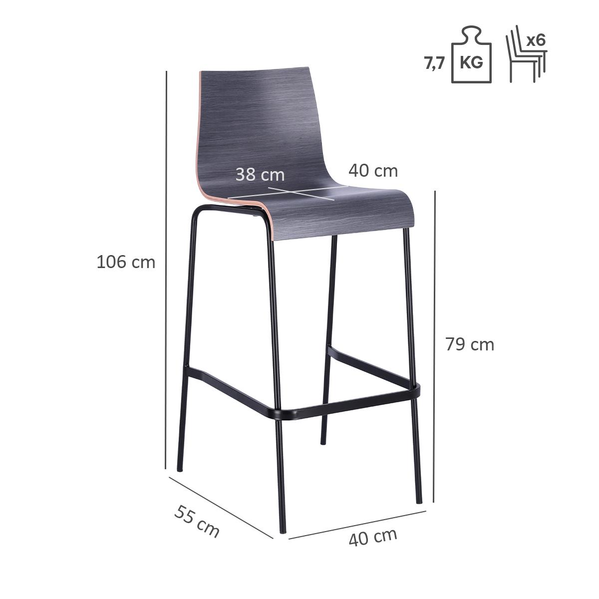Abbildung Tabouret de bar Paula