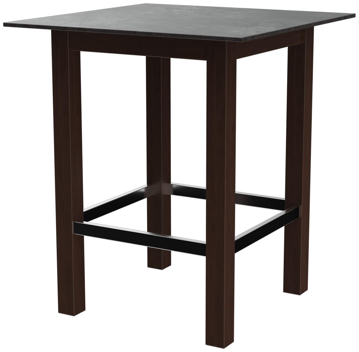 Abbildung halbhoher Tisch Dunia Schrägansicht