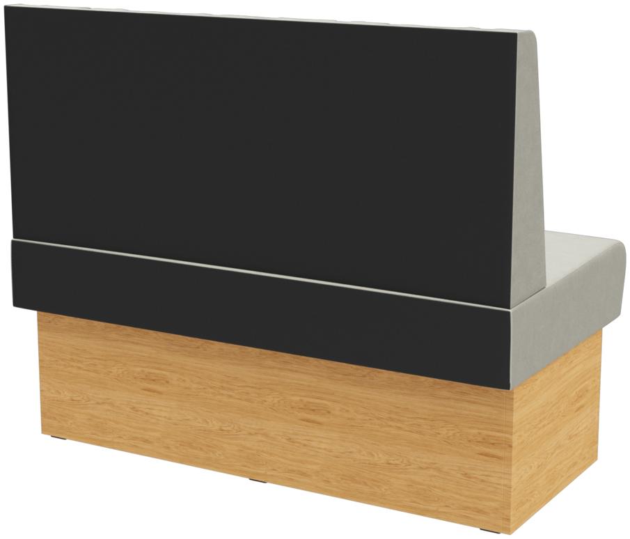 Abbildung Abschlusselement rechts 120cm Drapelle Schrägansicht
