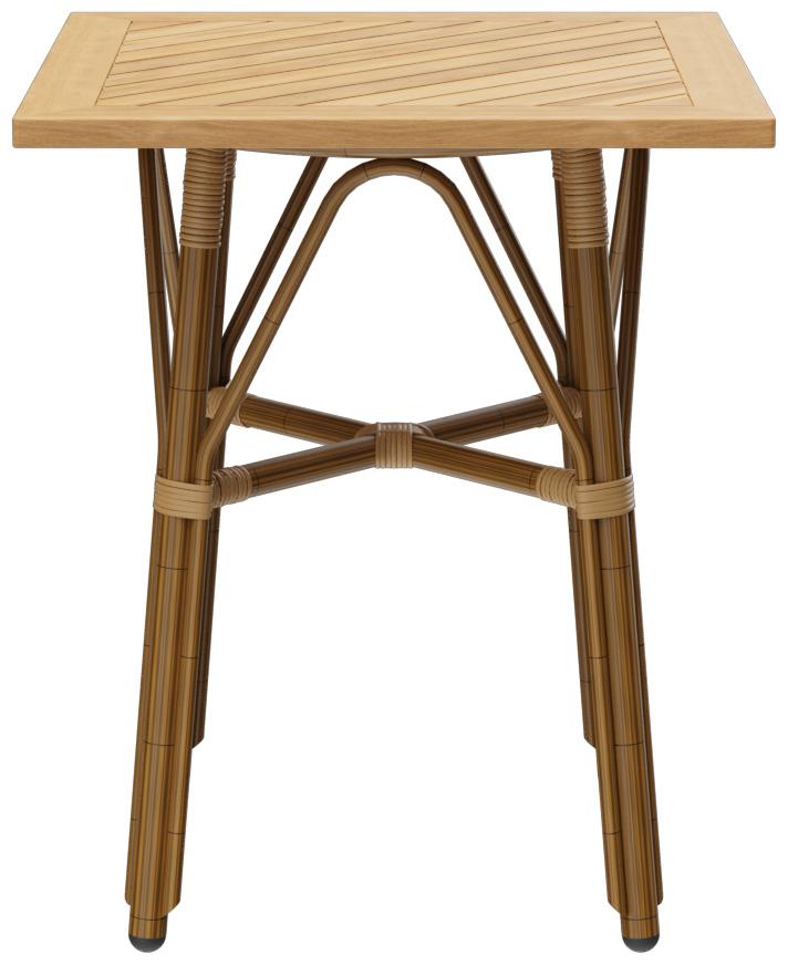 Abbildung Table à manger Marysol Seitenansicht