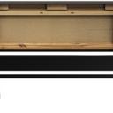 Abbildung Anbau-/Abschlusselement 150 cm H-Line Rückansicht