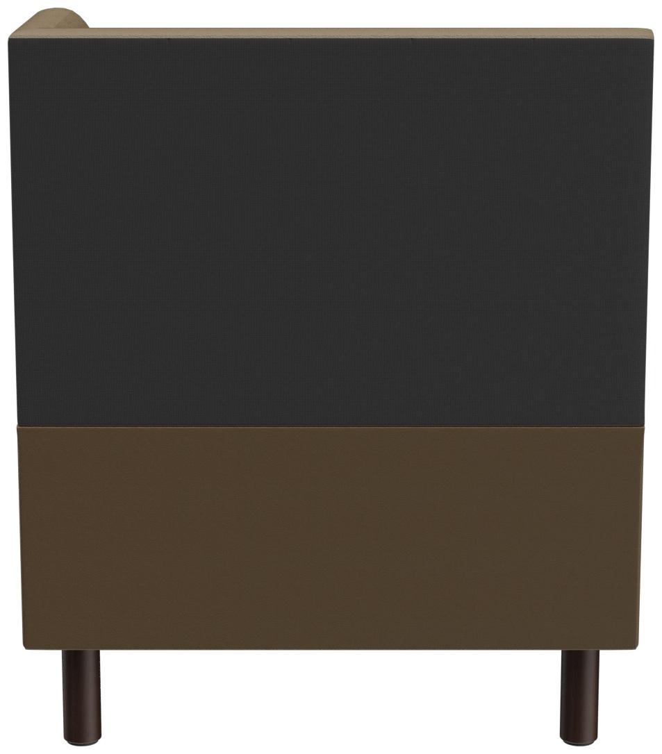 Abbildung Abschlusselement rechts D-Line Rückansicht