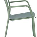 Abbildung Chaise à accoudoirs Marlis Seitenansicht