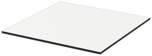 Abbildung Tischplatte Compact Slim Schrägansicht