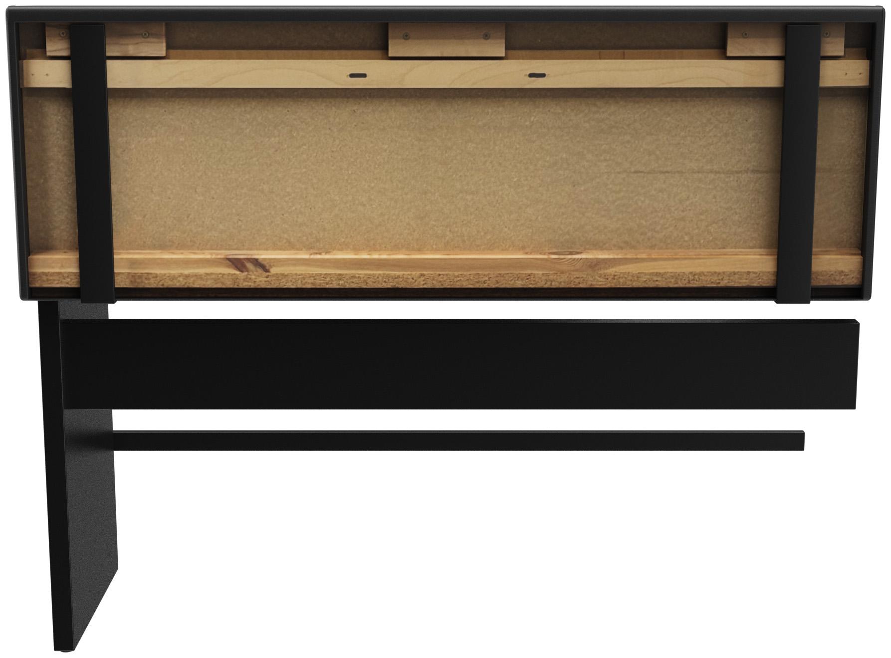 Abbildung Anbau-/Abschlusselement 150 cm H-Line Rückansicht