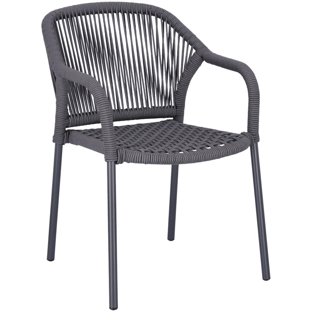 Abbildung Chaise à accoudoirs Meyoro Schrägansicht