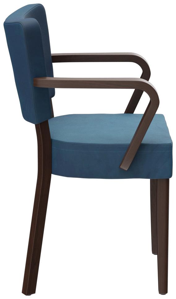 Abbildung Armstoel Damara Seitenansicht