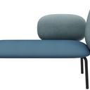 Abbildung Chaise longue rechts Liberty Vorderansicht