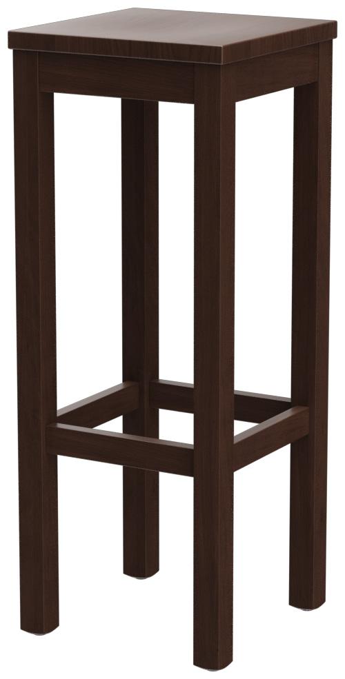 Abbildung Barhocker Delu Schrägansicht