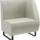 Abbildung Abschlusselement rechts D-Line Schrägansicht