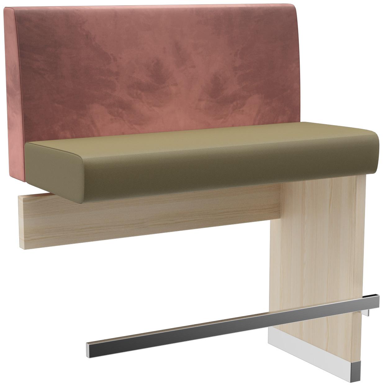 Abbildung Anbau-/Abschlusselement 100 cm H-Line Schrägansicht