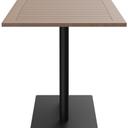 Abbildung Eettafel Kerst Slim Seitenansicht
