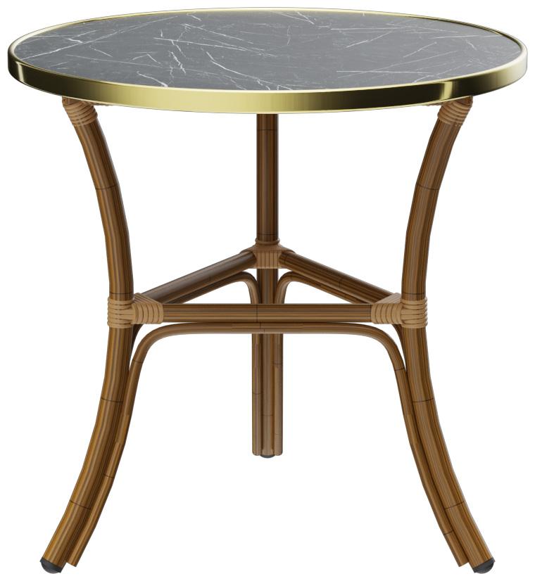 Abbildung Loungetisch Marysol Seitenansicht