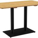 Abbildung lounge table Kerst Slim Schrägansicht