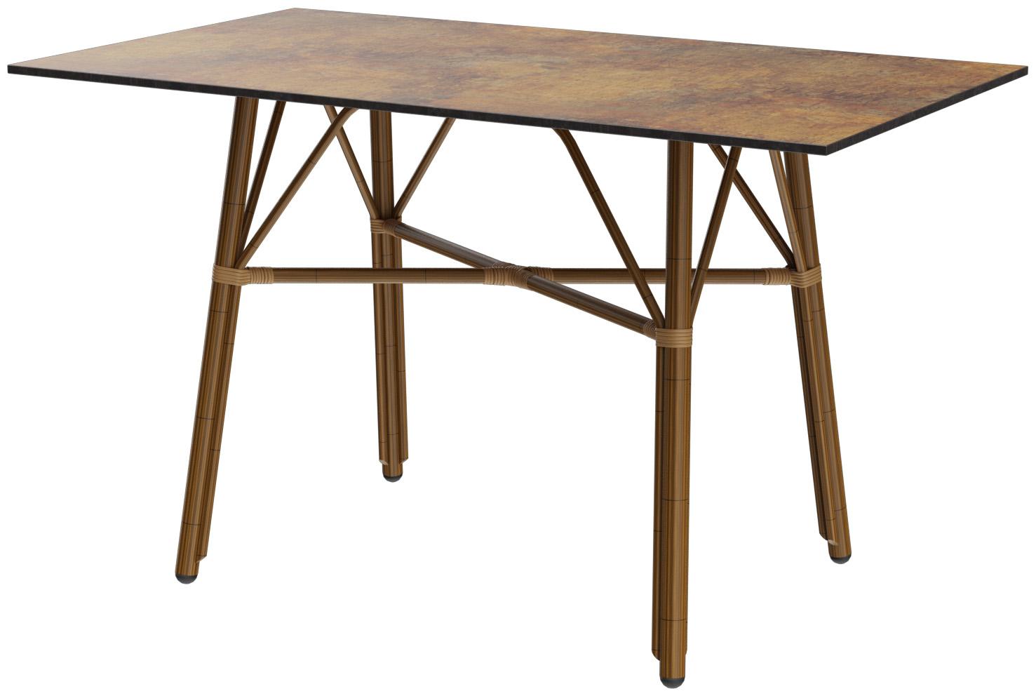 Abbildung Table à manger Marysol Schrägansicht