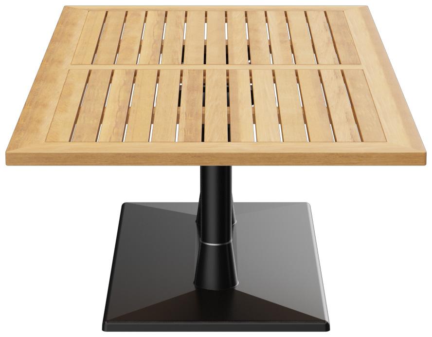 Abbildung coffee table Modular T Seitenansicht