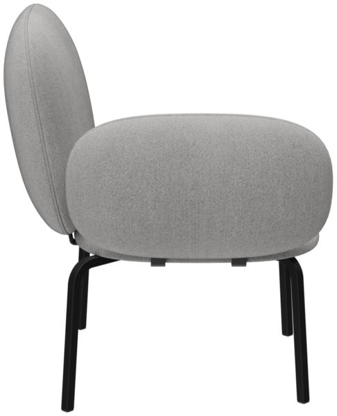 Abbildung Right-hand corner armchair Liberty Seitenansicht