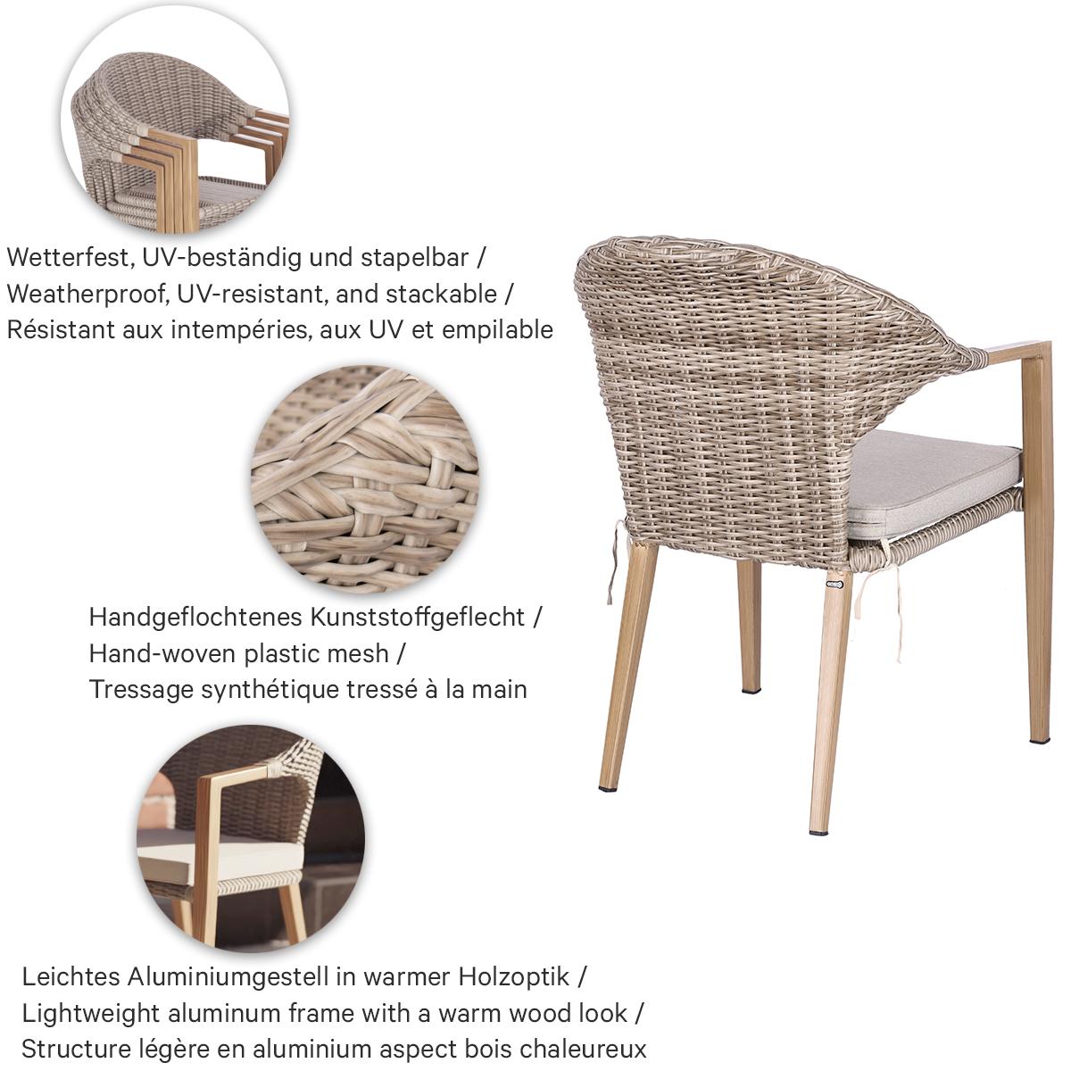 Abbildung Chaise à accoudoirs Maveno