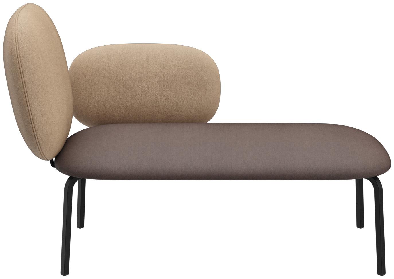 Abbildung Chaise longue links Liberty Vorderansicht