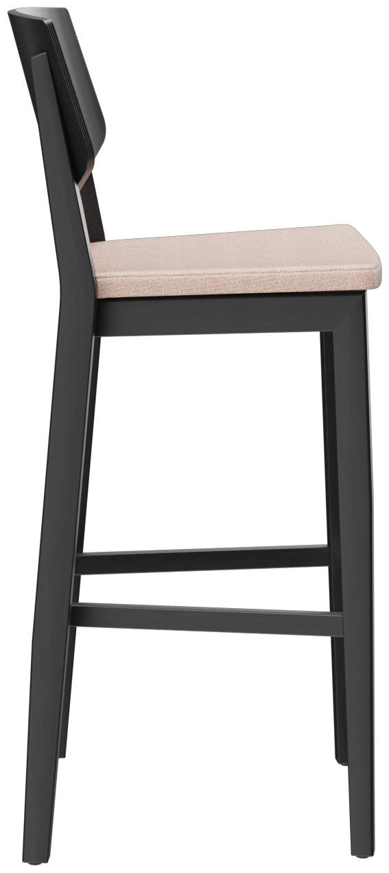Abbildung bar stool Quorum C Seitenansicht