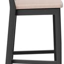 Abbildung bar stool Quorum C Seitenansicht