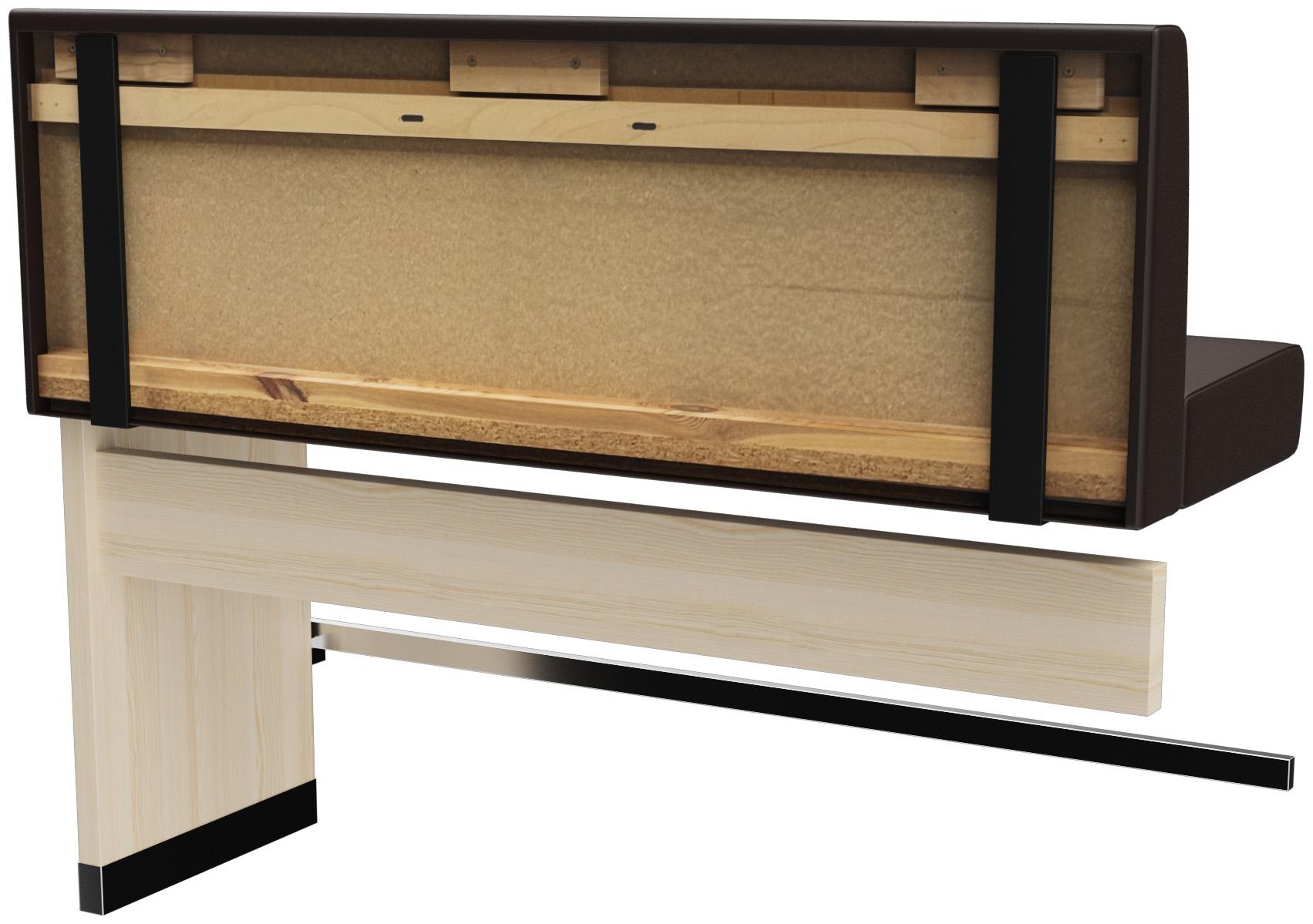 Abbildung Anbau-/Abschlusselement 150 cm H-Line Schrägansicht