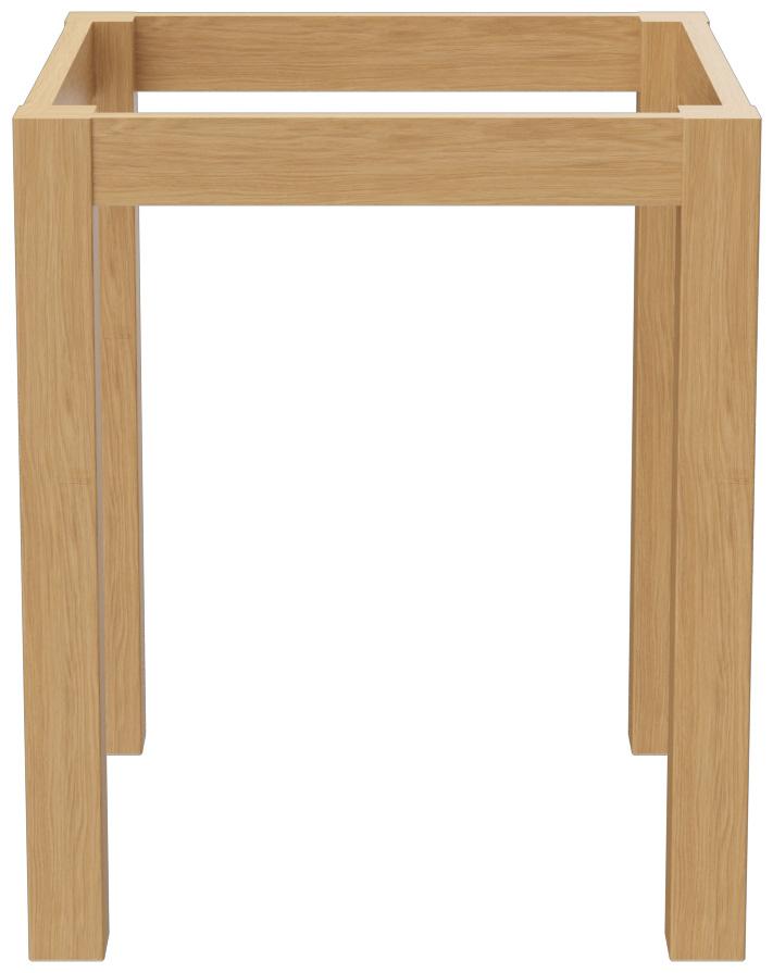 Abbildung Esstisch Dunia Seitenansicht