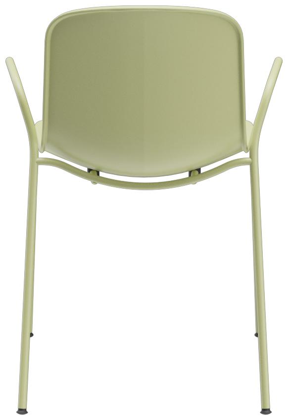 Abbildung Chaise à accoudoirs Elias Rückansicht