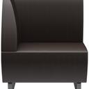 Abbildung Abschlusselement links D-Line Vorderansicht