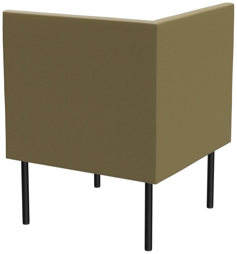 Abbildung Eck-/Abschlusselement links Tuya B Schrägansicht