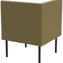 Abbildung Eck-/Abschlusselement links Tuya B Schrägansicht