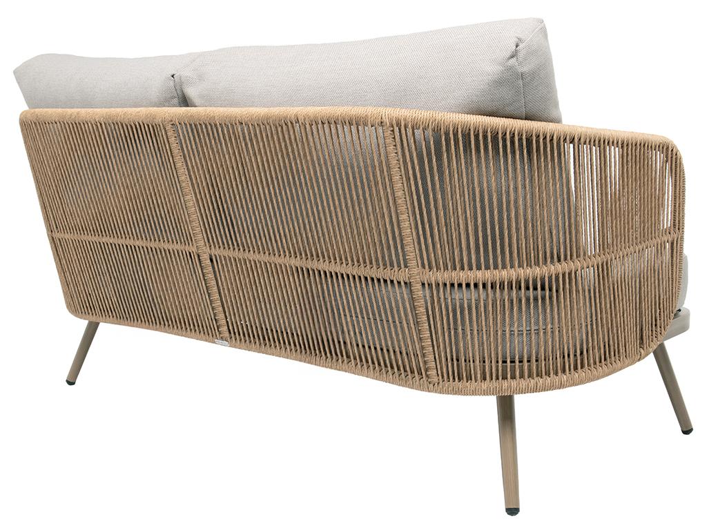 Abbildung 2-Sitzer-Element Sanaia Schrägansicht