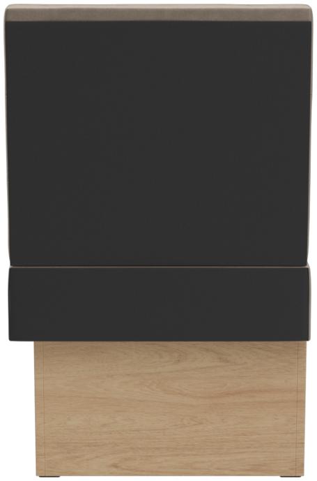 Abbildung Right end element 60 cm Ripple Rückansicht