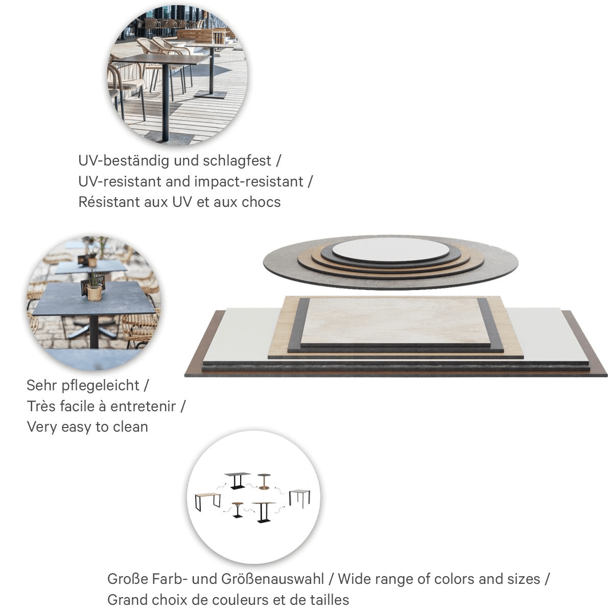 Abbildung Tischplatte Compact Slim