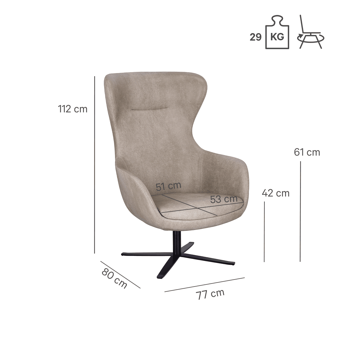 Abbildung fauteuil Felicitas