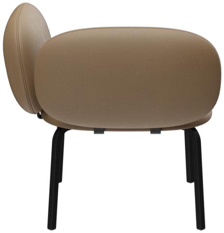 Abbildung Right-hand corner armchair Liberty Seitenansicht