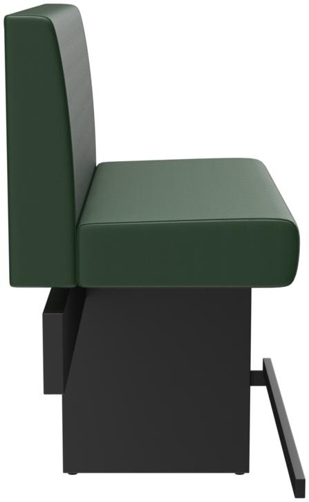 Abbildung Extension/End element 100 cm H-Line Seitenansicht