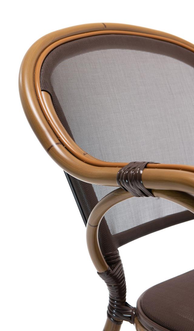 Abbildung Chaise à accoudoirs Malou Detailansicht