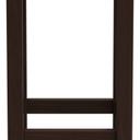 Abbildung halbhoher Hocker Delu Rückansicht