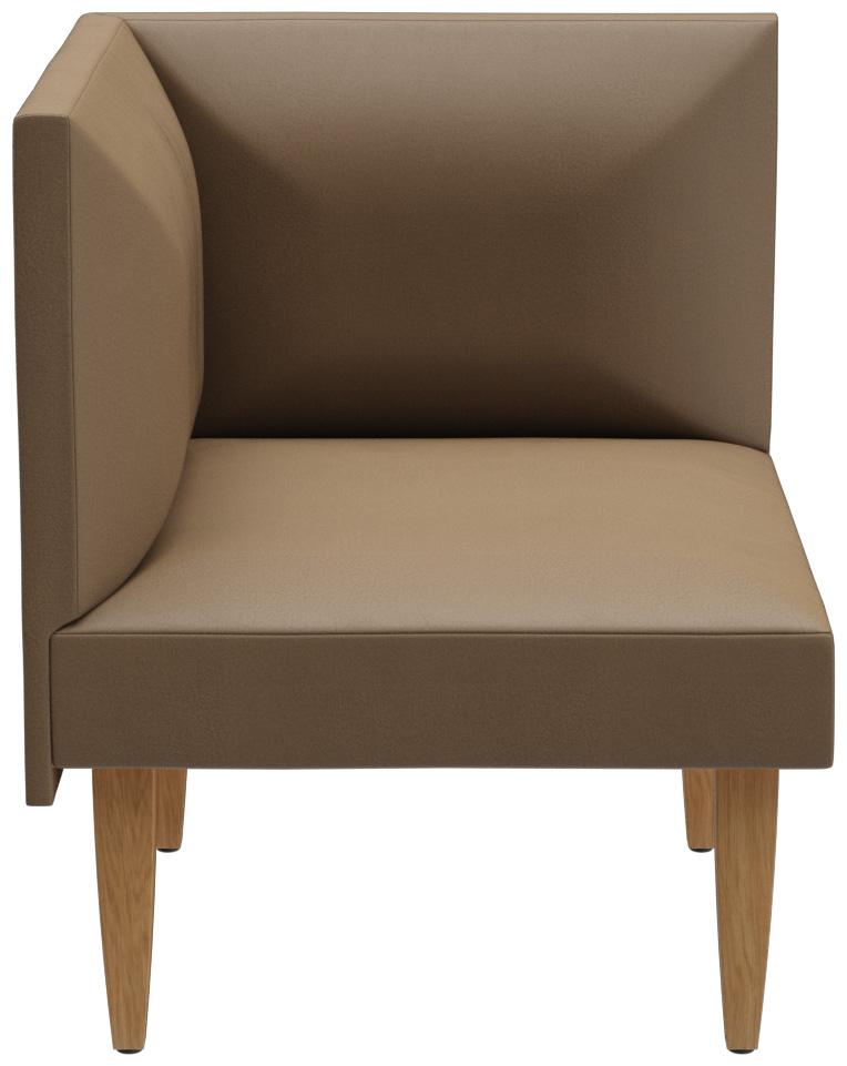 Abbildung Eck-/Abschlusselement rechts Tuya B Seitenansicht