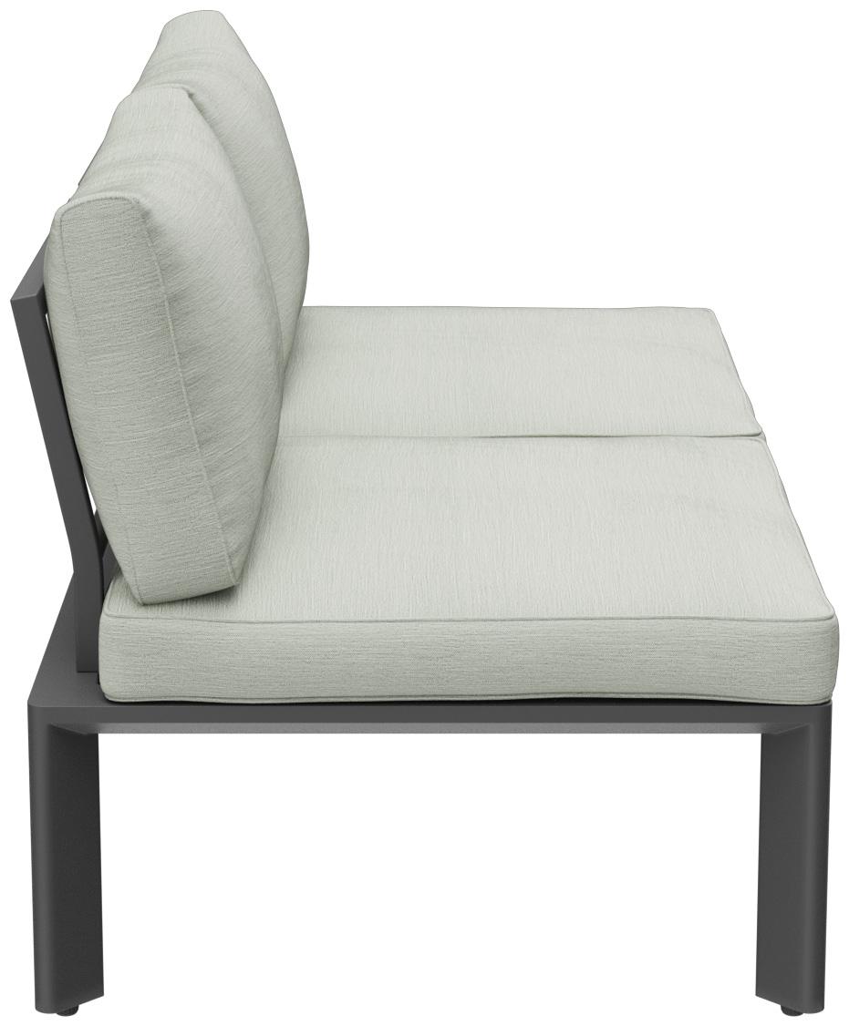 Abbildung 2-Sitzer-Element Lorcan Seitenansicht