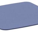Abbildung Seat cushion Felt pad Schrägansicht