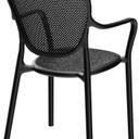 Abbildung Chaise à accoudoirs Ermon Schrägansicht