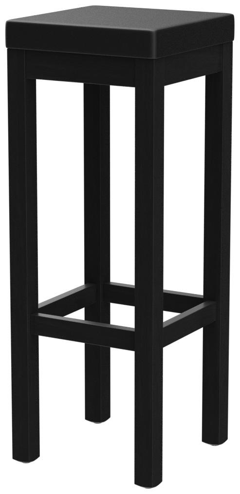 Abbildung Barhocker Delu Schrägansicht