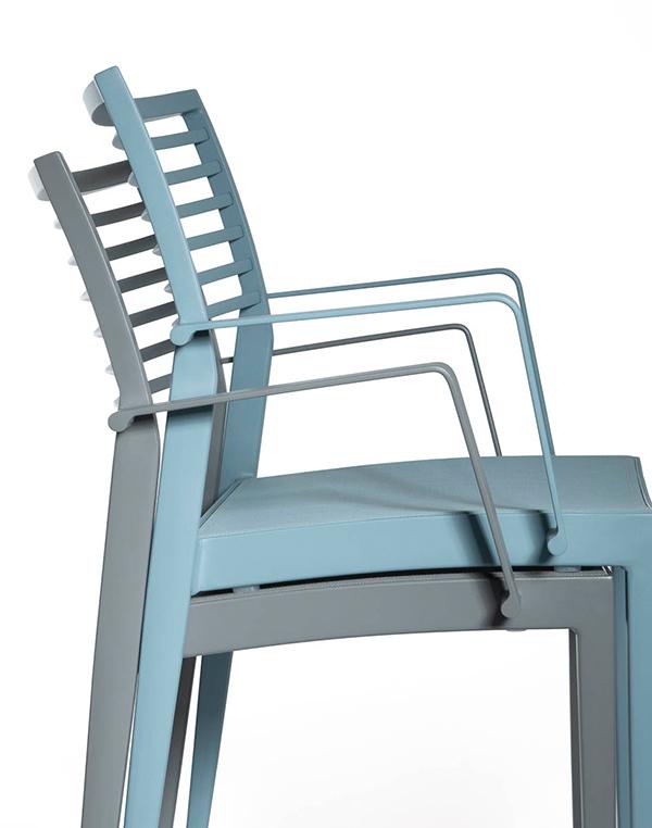 Abbildung Chaise à accoudoirs Awon Detailansicht