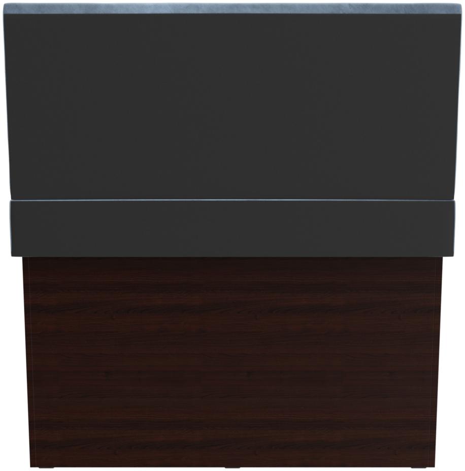 Abbildung Single element 120 cm Ripple Rückansicht