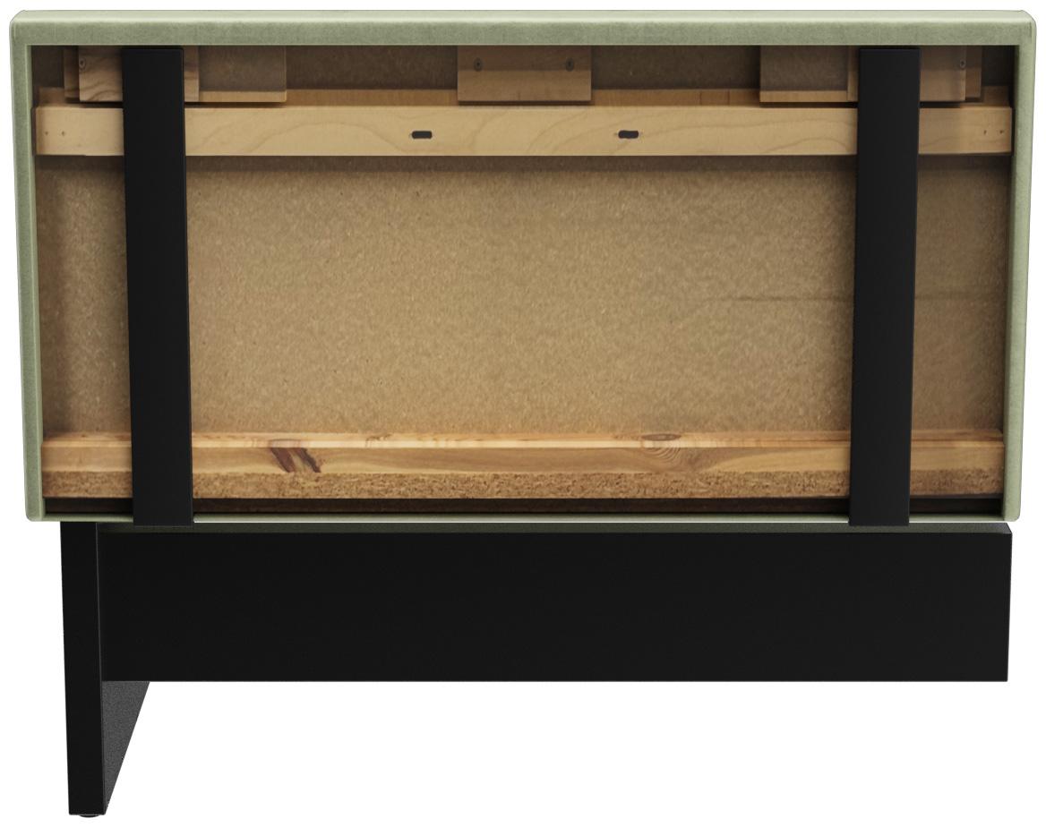 Abbildung Anbau-/Abschlusselement 100 cm H-Line Rückansicht